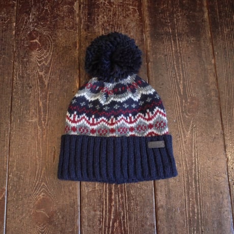 BARBOUR  Case Fairisle Beanie Hat