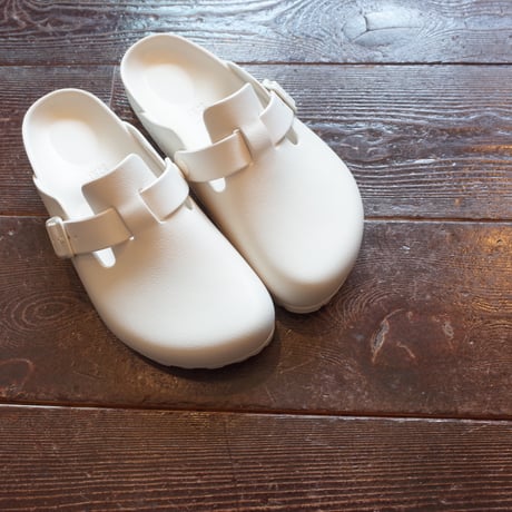 BIRKENSTOCK  BOSTON "EVA"  Eggshell