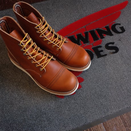 RED WING  #8089  IRON RANGER / TRACTION TRED