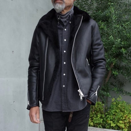 JAMES GROSE    SHARLING DOUBLE JACKET