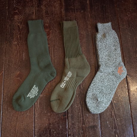 Nigel Cabourn  3-PACK ARMY SOCKS