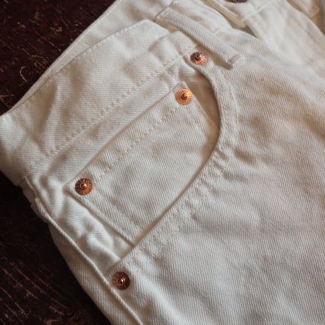 OrSlow  #107  IVY FIT  WHITE DENIM