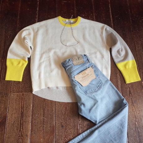 OrSlow  SHORT LENGTH 105 90'S DENIM / SKY BLUE