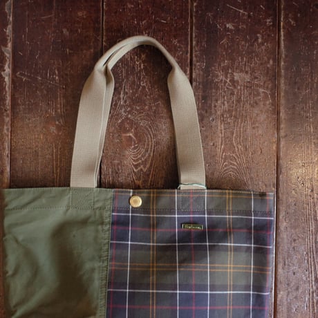 Barbour  Transport Patchwork Tote Bag