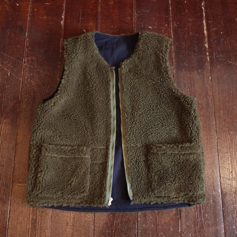 Nigel Cabourn REVERSIBLE DECK VEST | MAPS E-Shop