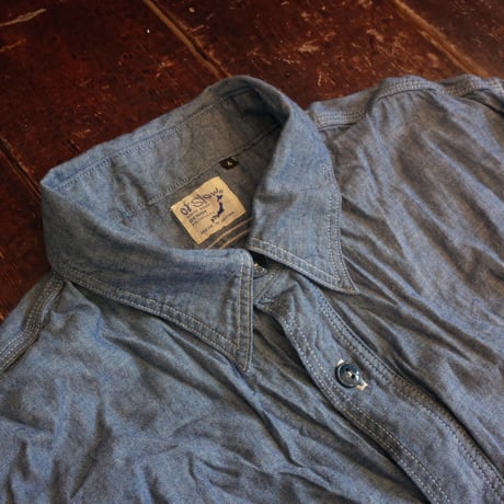 orSlow  #8070  CHAMBRAY WORK SHIRT