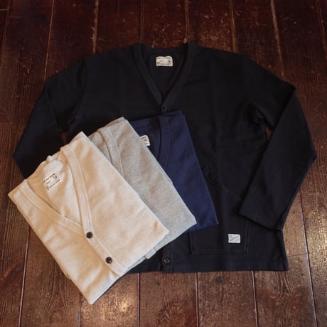 Kepani  【HEAVY WEIGHT PIQUE】  PIQUE CARDIGAN
