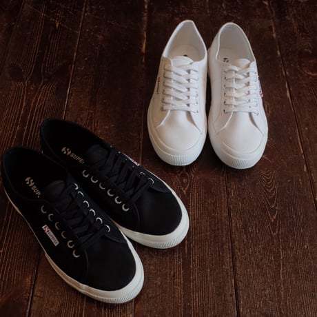 SUPERGA  2750  CLASSIC / BLACK-Fwht F83