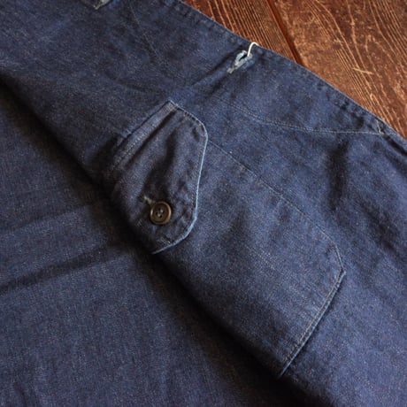 Post O' Alls  #3503 - 8DI  DEE Vest 2  8oz Denim Indigo Deep Wash