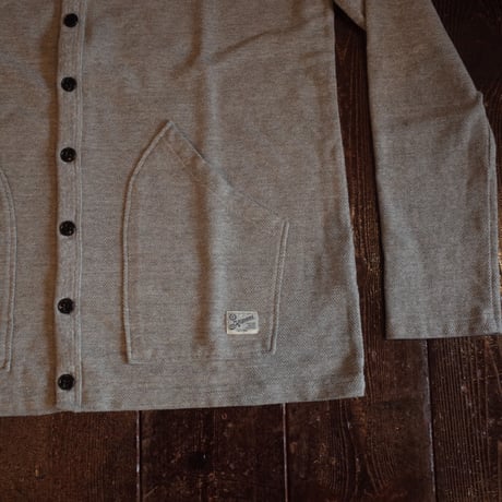 Kepani  【HEAVY WEIGHT PIQUE】  PIQUE CARDIGAN