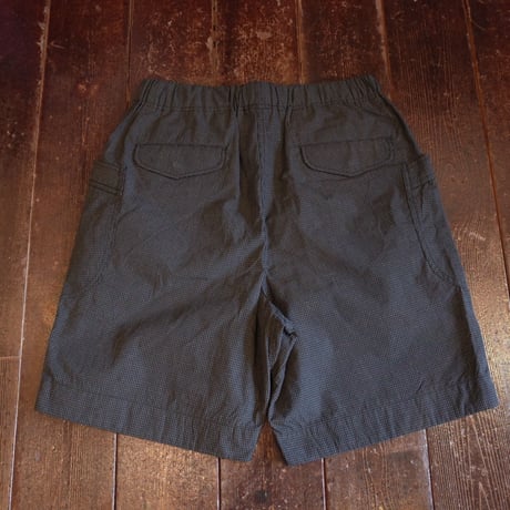 *A VONTADE  Fatigue Shorts / BLACK PLAID