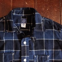 Post O' Alls  #3208  De Luxe CF/3 Cotton Flannel Block Plaid