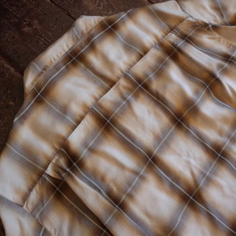 orSlow  OMBRE CHECK SHIRT