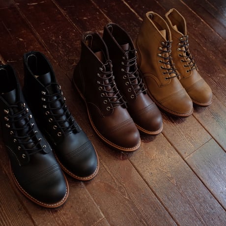 RED WING   #8111  "IRON RANGER"  Amber Harness