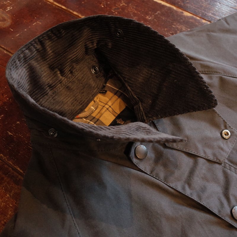 BARBOUR BEDALE WAX JACKET GY93 / GRAY | MAPS