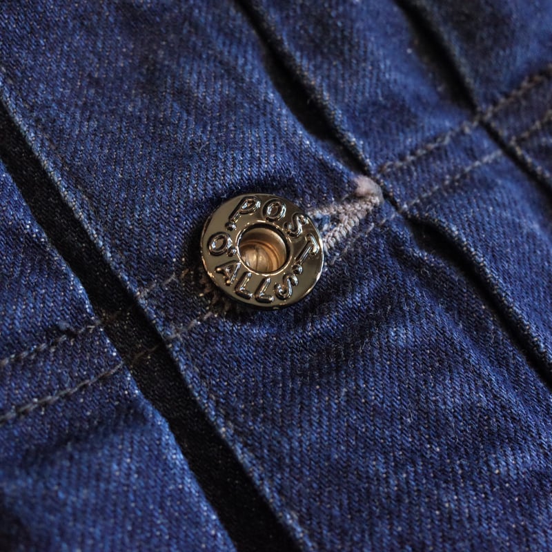 POST O' ALLS RANCHERO 12 OZ. SELVEDGE DEEP WAS