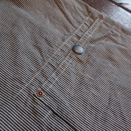 *A VONTADE  Utility Vest / Hickory Hardtwist Chambray