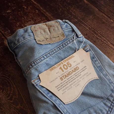 OrSlow  SHORT LENGTH 105 90'S DENIM / SKY BLUE