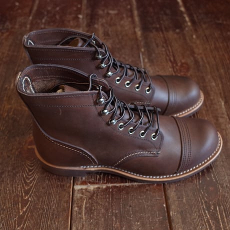 RED WING   #8111  "IRON RANGER"  Amber Harness