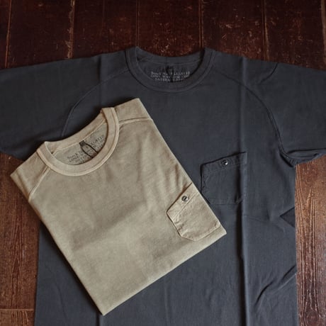 Nigel Cabourn  5.6oz BASIC T-SHIRT "PIGMENT"