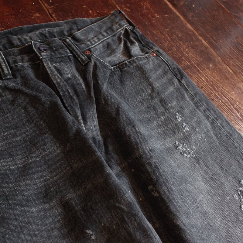 bru na boinne エメンタールブラックデニム | MAPS E-Shop