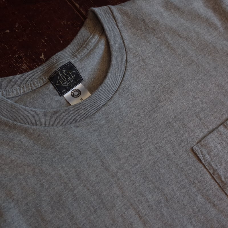 POST O' ALLS #3614 CREW POCKET T HEAVY WEIGHT