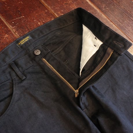 *A VONTADE  5Pocket Jeans -Slim Fit-  13.5oz Selvedge Denim / BLACK