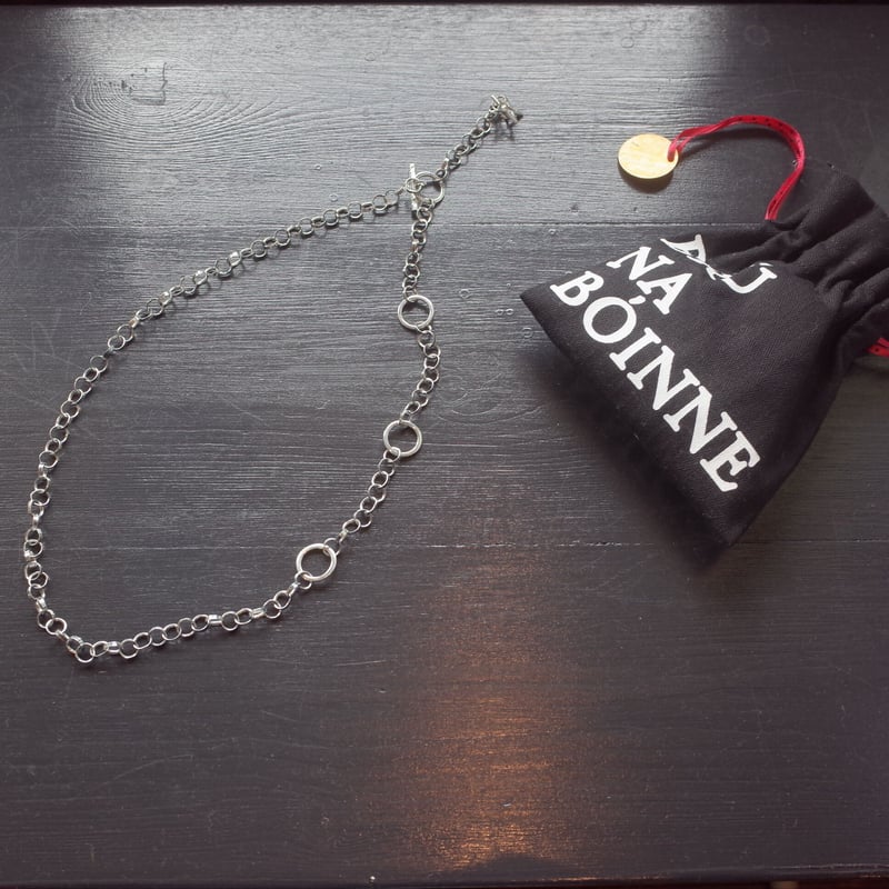 BRU NA BOINNE ブルーナボイン 七タチェーン ネックレス シルバー BRU NA BOINNE/ブルーナボイン/七タチェーン ネックレス シルバー