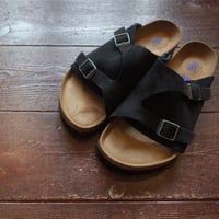 BIRKENSTOCK  ZURICH SUEDE LEATHER SOFT FOOTBED