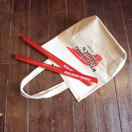 RED WING  CANVAS TOTE BAG  &  23-INCH SHOE HORN