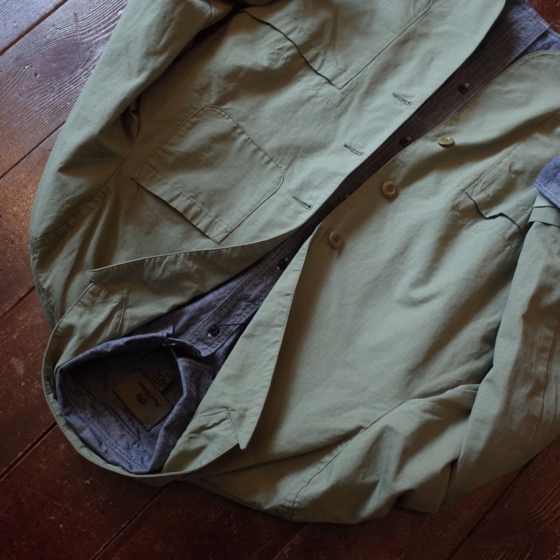 Nigel Cabourn 『 LYBRO 』PEAK BLAZER - COTTON RIP