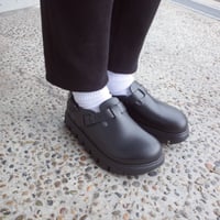 BIRKENSTOCK  "PAPILLIO"  TOKIO CHUNKY EXQ LEVE BLACK