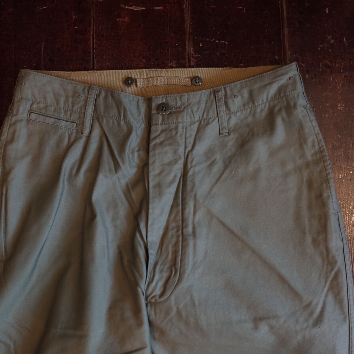 Nigel Cabourn NEW BASIC CHINO PANT - MOLESKIN