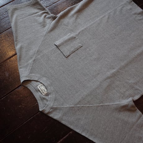Kepani  ”RAFFY HEAVY WEIGHT PIQUE”  RAGLAN POCKET T