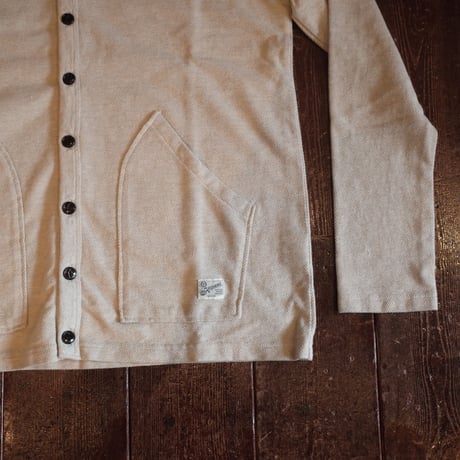 Kepani  【HEAVY WEIGHT PIQUE】  PIQUE CARDIGAN