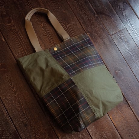 Barbour  Transport Patchwork Tote Bag