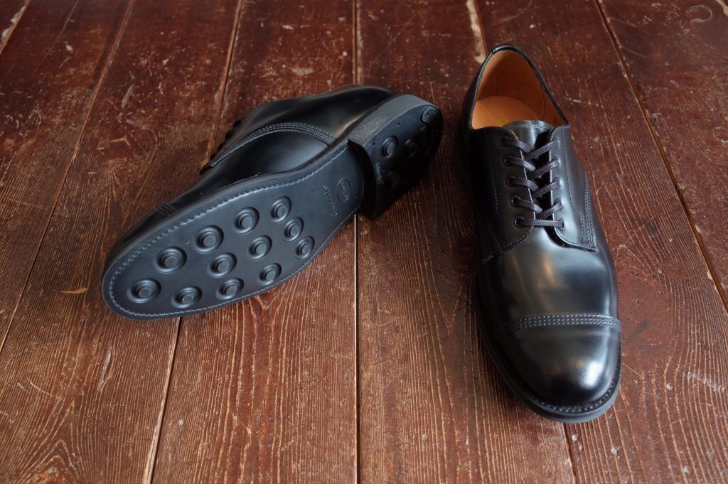 SANDERS #1128B MILITARY DERBY SHOES | MAPS E...