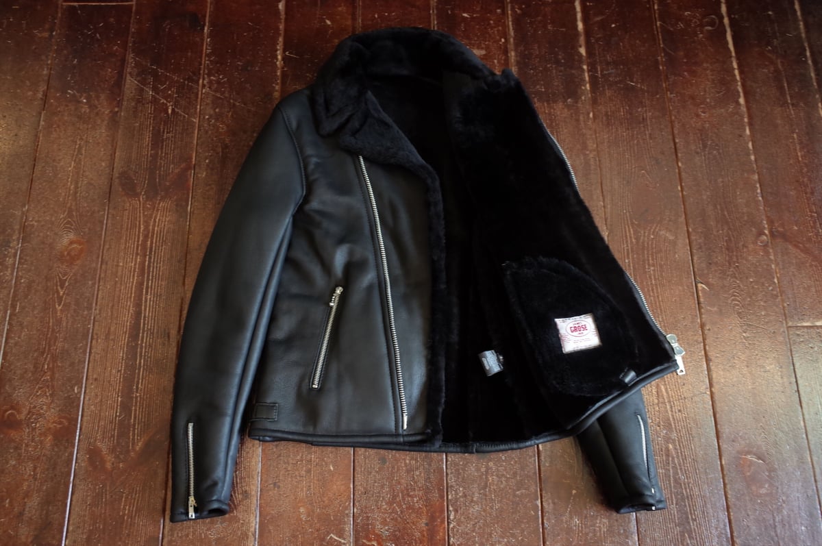 JAMES GROSE SHARLING DOUBLE JACKET | MAPS E- JAMES GROSE SHARLING DOUBLE JACKET | MAPS E-