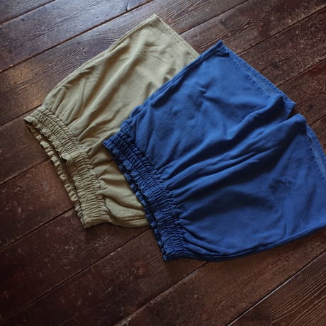 Nigel Cabourn  UTILITY SWEAT SHORT   TETORON / COTTON URAGE PIGMENT