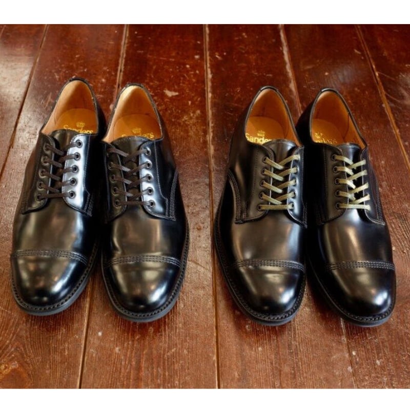 SANDERS #1128B MILITARY DERBY SHOES | MAPS E
