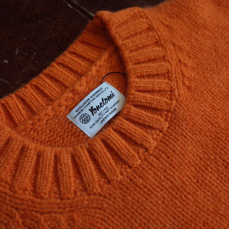YONETOMI SOFT LAMB WOOL KNIT P/O | MAPS E-Shop