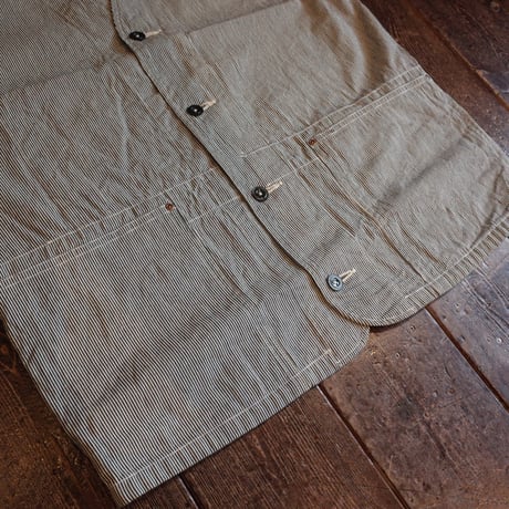 *A VONTADE  Utility Vest / Hickory Hardtwist Chambray