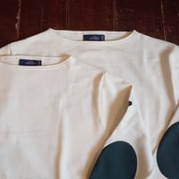 SAINT JAMES    OUESSANT "ELBOE PATCH" [ECRU(PIN)]