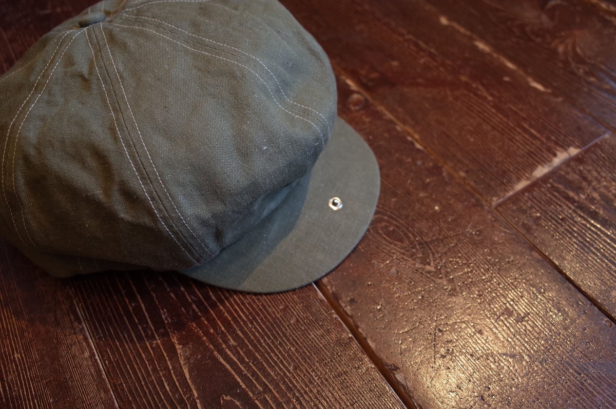 24SS【Nigel Cabourn】CASQUETTE - LINEN OX 24SS【Nigel Cabourn】CASQUETTE - LINEN OX 24SS【Nigel