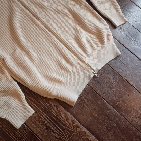 Yonetomi  EX FINE WOOL RIB KNIT B/L