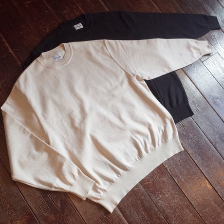 Yonetomi  WAVE COTTON KNIT P/O