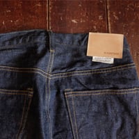 *A VONTADE  5Pocket Jeans - Regular Fit-  13.5Oz Brown Cotton Original Selvedge Denim