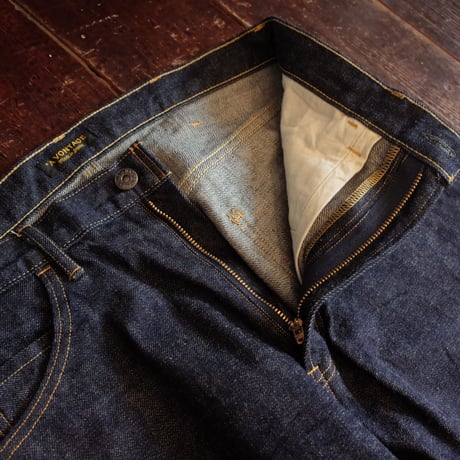 *A VONTADE  5Pocket Jeans -Slim Fit-  13.5OZ BROWN ORGANIC COTTON SELVEDGE DENIM