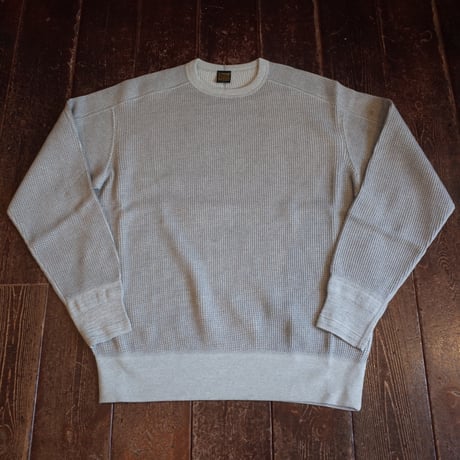 *A VONTADE  Big Waffle Crew Top