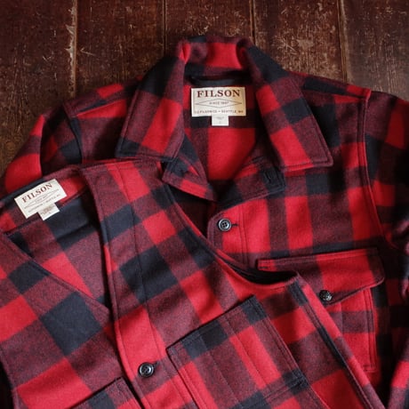 FILSON  MACKINAW WOOL VEST